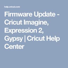 drivers for cricut expression 2